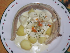Saumonette sauce � la moutarde