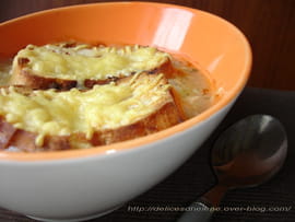 Soupe gratinée à l oignon