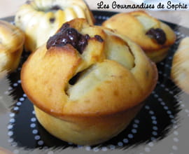 Muffins poires et chocolat sans mati�re grasse
