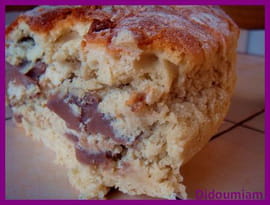 Brioche � la cr�me de marrons � la machine � pain