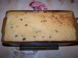 G�teau de semoule avec raisin