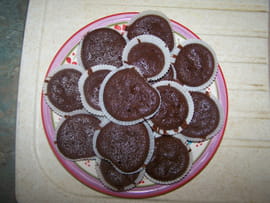 Fondant au chocolat noix de coco