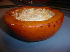 Potimarron aux lardons 