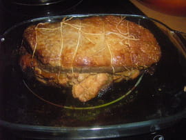 R�ti de magrets au foie gras et abricots