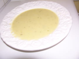 Velout� aux asperges
