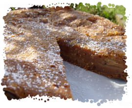 Comme un clafoutis aux pommes et caramel