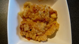 Crumble pomme-banane
