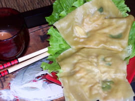 Raviolis au crabe