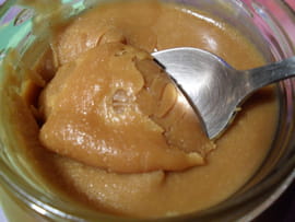 Caramel au beurre sal� � la p�te d arachides