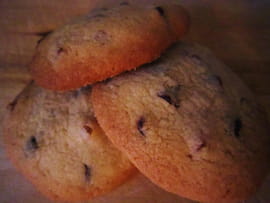 Sabl�s aux �corces d oranges et p�pites tout choco