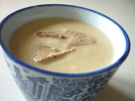 Soupe de c�leri au foie gras