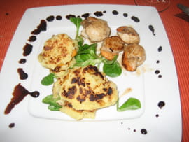 Galette de panais et patate douce