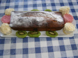 Cake aux  kiwis