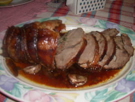 Gigot d agneau au chorizo