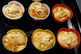 Muffins aux pommes