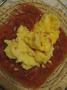 Omelette fa�on basquaise