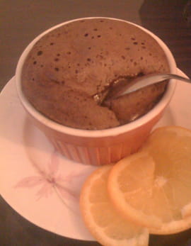 Souffl�s chocolat orange