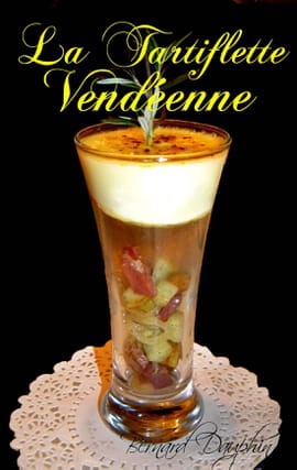 Verrine de tartiflette vend�enne