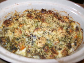 gratin de saumon