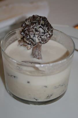 Cappuccino aux morilles