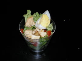 Salade c�sar au poulet