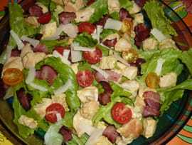 Salade au poulet c�sar 
