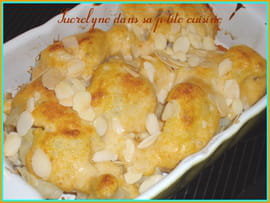 Gratin de chou-fleur aux amandes