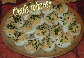 Oeufs mimosa