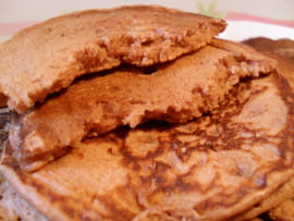 Pancakes cacao-amande