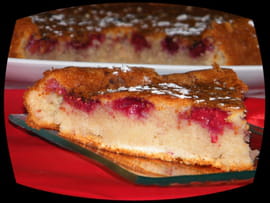 Moelleux citron-framboises 