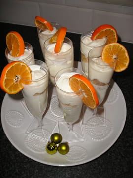 Crumble de vanille � l orange