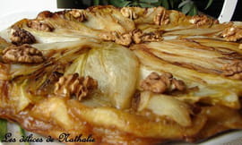 Tatin d endives aux noix et au roquefort Tatin d endives aux noix et au roquefort