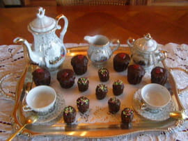 Canel�s glac�s au chocolat