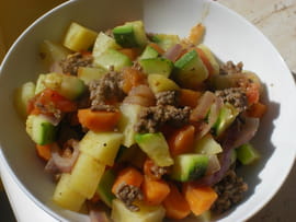 Boeuf �pic� aux petits l�gumes