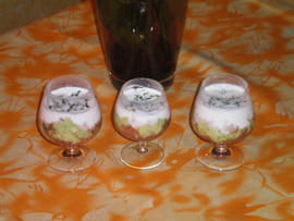 Verrine au crabe