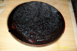 Tatin aux myrtilles et pommes