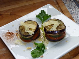 Petits tians aux copeaux de salers