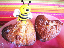 Petits cakes au miel et noix de p�can