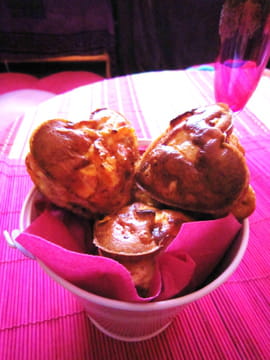 Bouch�es aux patates douces et aux poireaux