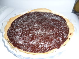 Tarte fa�on Bounty (chocolat-coco)