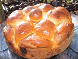 Douce brioche � la rose et chocolat blanc