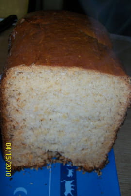 Brioche � la noix de coco en machine � pain