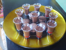 Mousse chocolat-pralin�