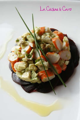 Crudit�s-surimi fa�on tartare