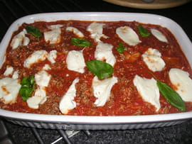 Lasagnes aux l�gumes color�s