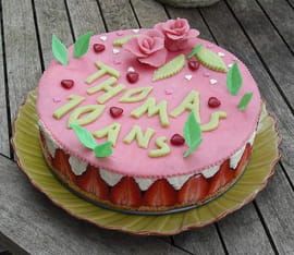 Fraisier d anniversaire
