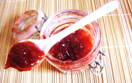 Confiture fraise et rhubarbe