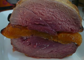 R�ti de canard aux abricots secs