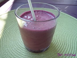 Milkshake myrtille
