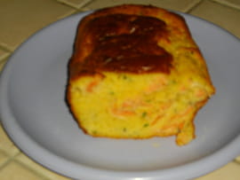 Cake saumon-ciboulette